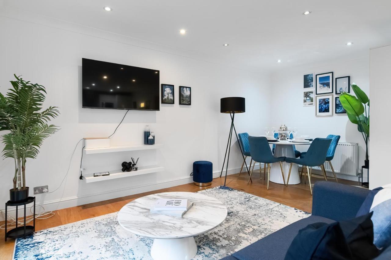 Chic 3 Bed Apartment Near London Bridge With Balcony 외부 사진